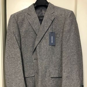 Stafford Grey Signature Classic Fit Sport Coat